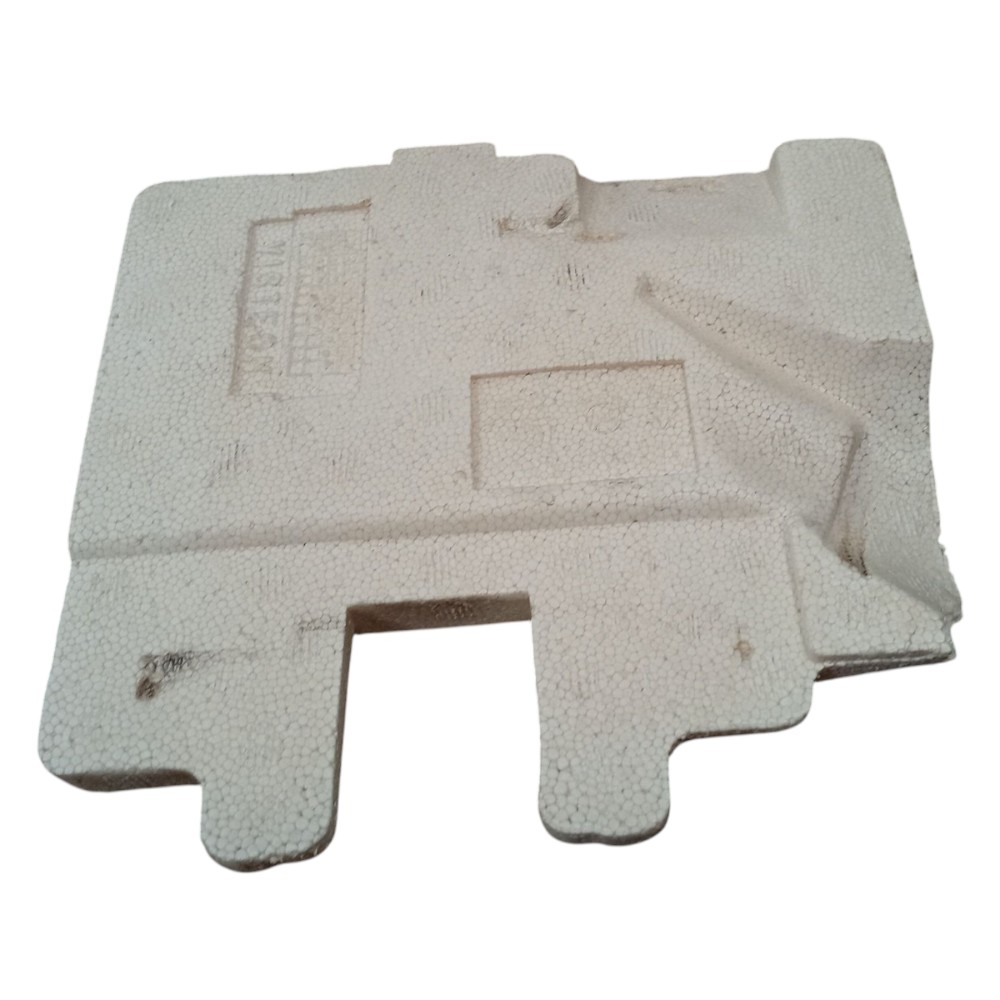 Moldura Isopor Capa Coluna Direção Peugeot 206 2001 A 2008 Branco 2