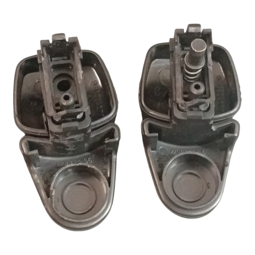 Par Puxador Tampa Ajuste Altura Cinto Peugeot 206 99 2009 3