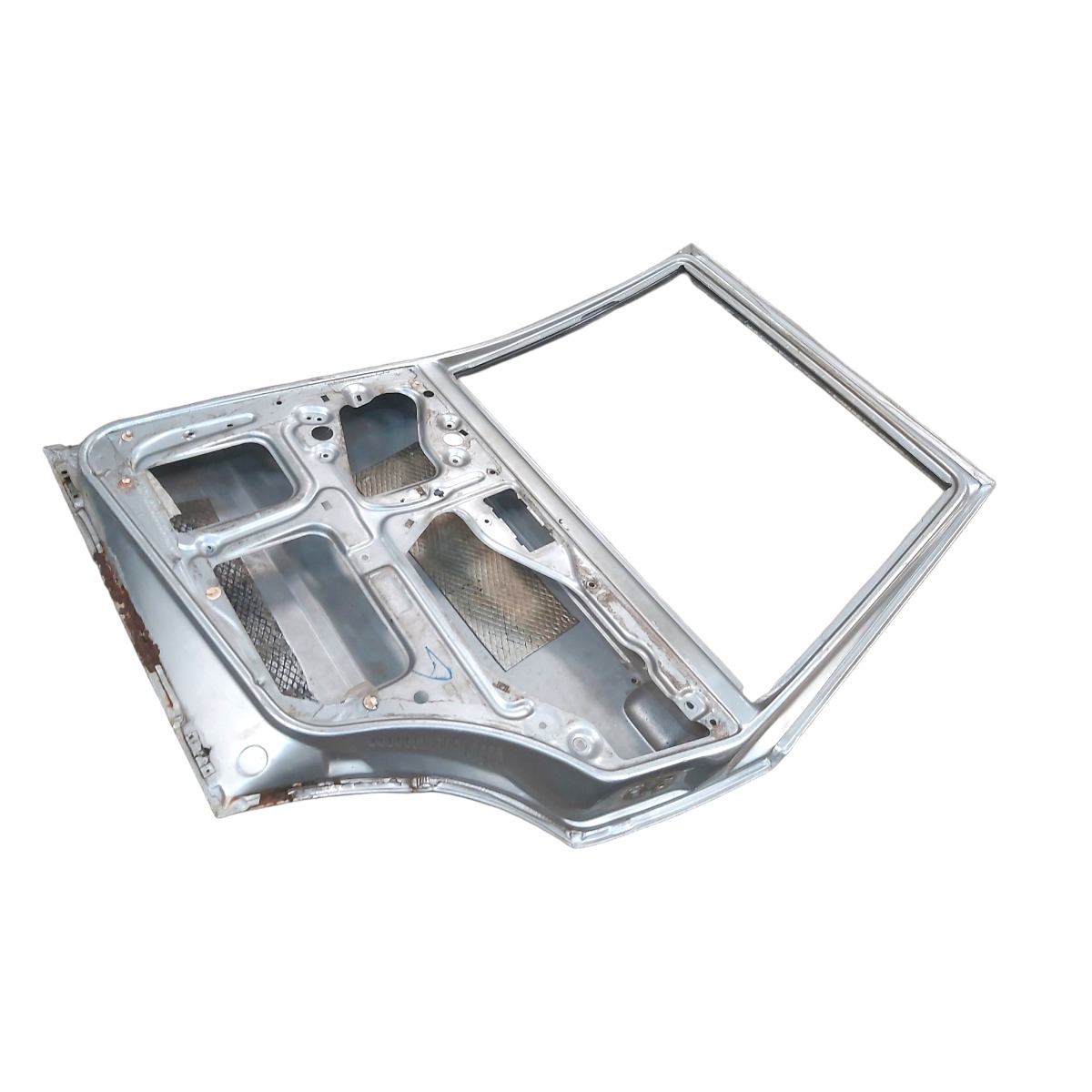 Porta Traseira Direita Fiat Uno 4p 84 86 90 96 2000 A 2004 Traseira Direito Prateado 7