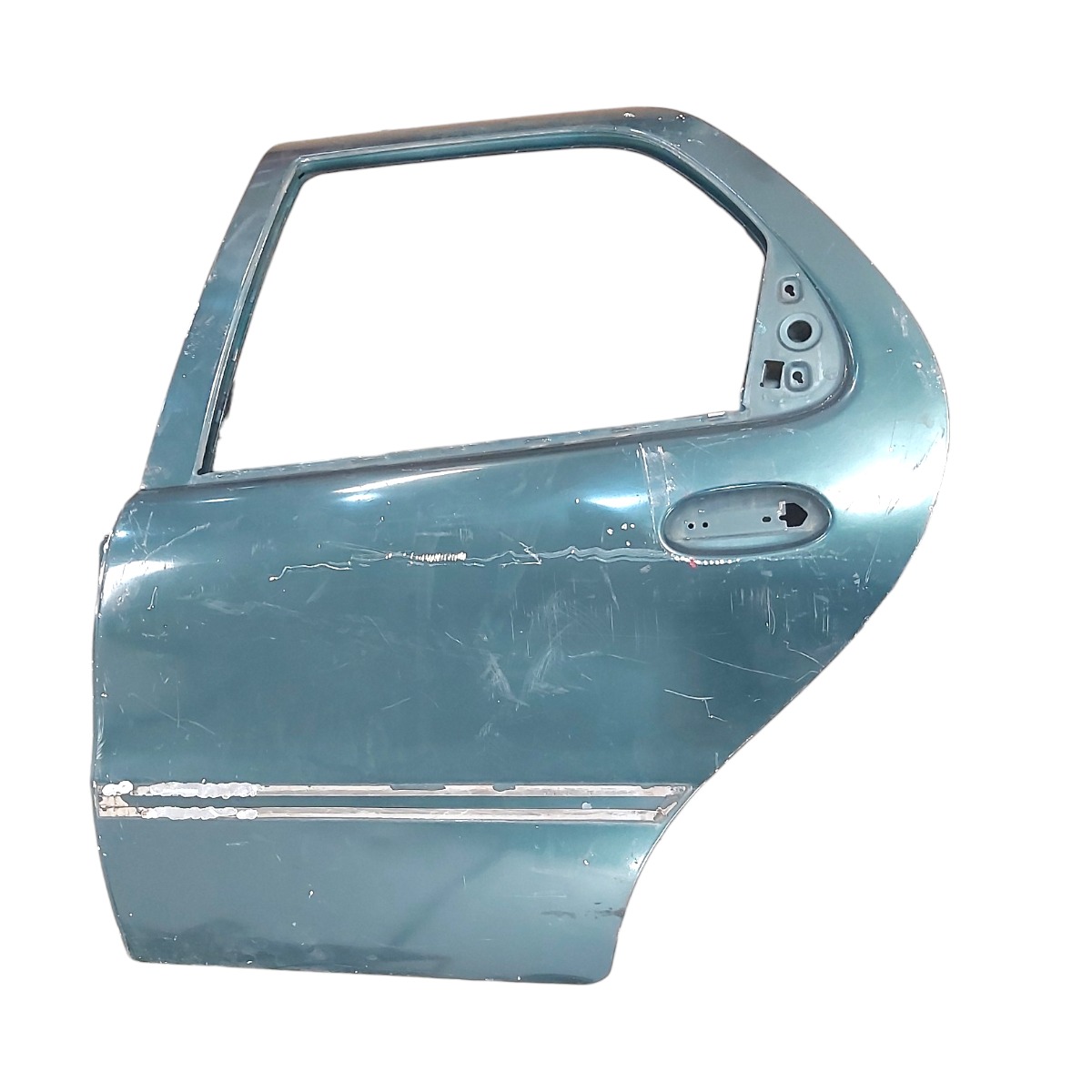 Porta Traseira Esquerda Fiat Palio 97 98 99 2000 A 2016 4p Traseira Esquerdo Azul 1