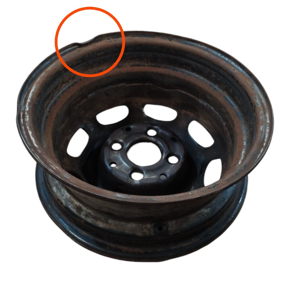 Roda Ferro Aro 13 Gol Voyage Parati 90 96 99 2000 377601025d 2