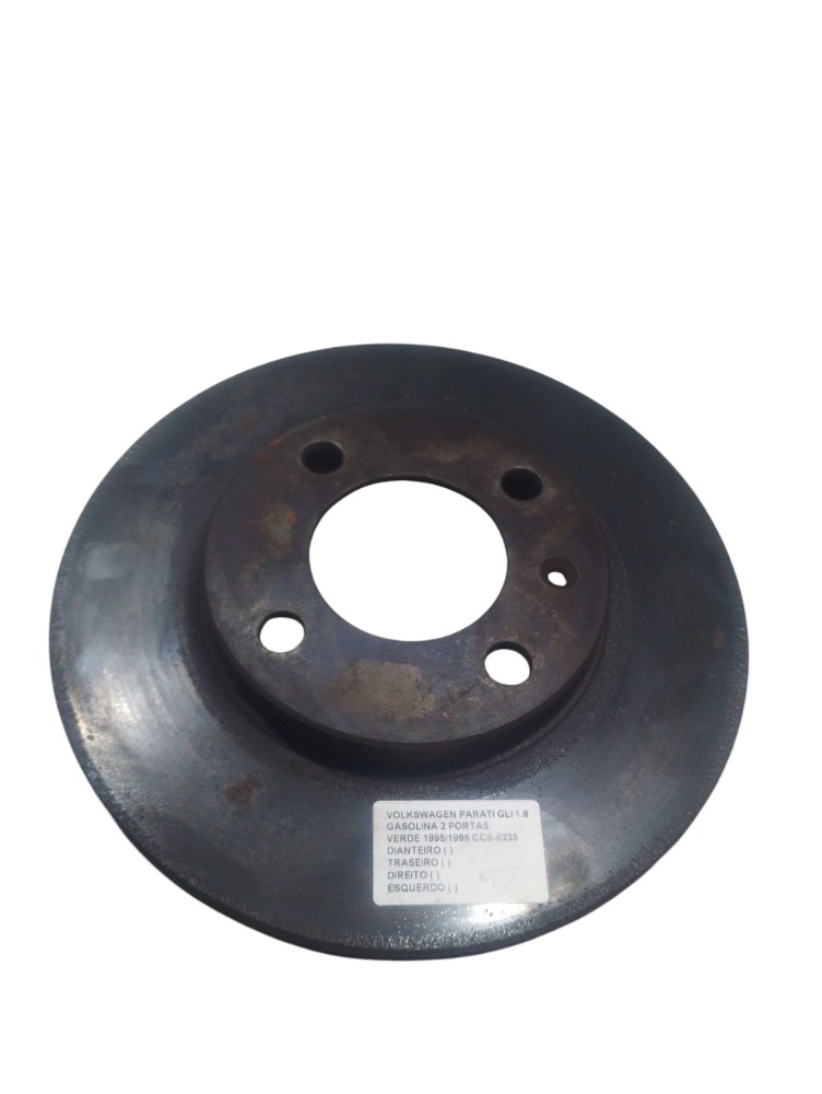 Disco Freio Vw Parati GLI 1.8 1996 1997 98 99 2000 Dianteiro