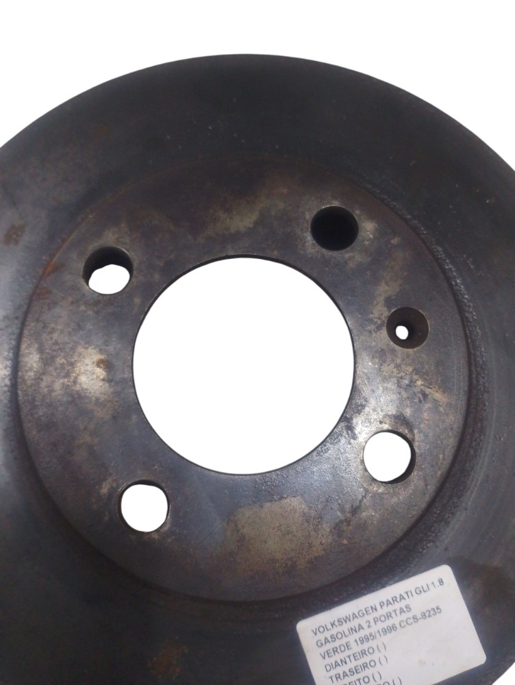 Disco Freio Vw Parati GLI 1.8 1996 1997 98 99 2000 Dianteiro 5