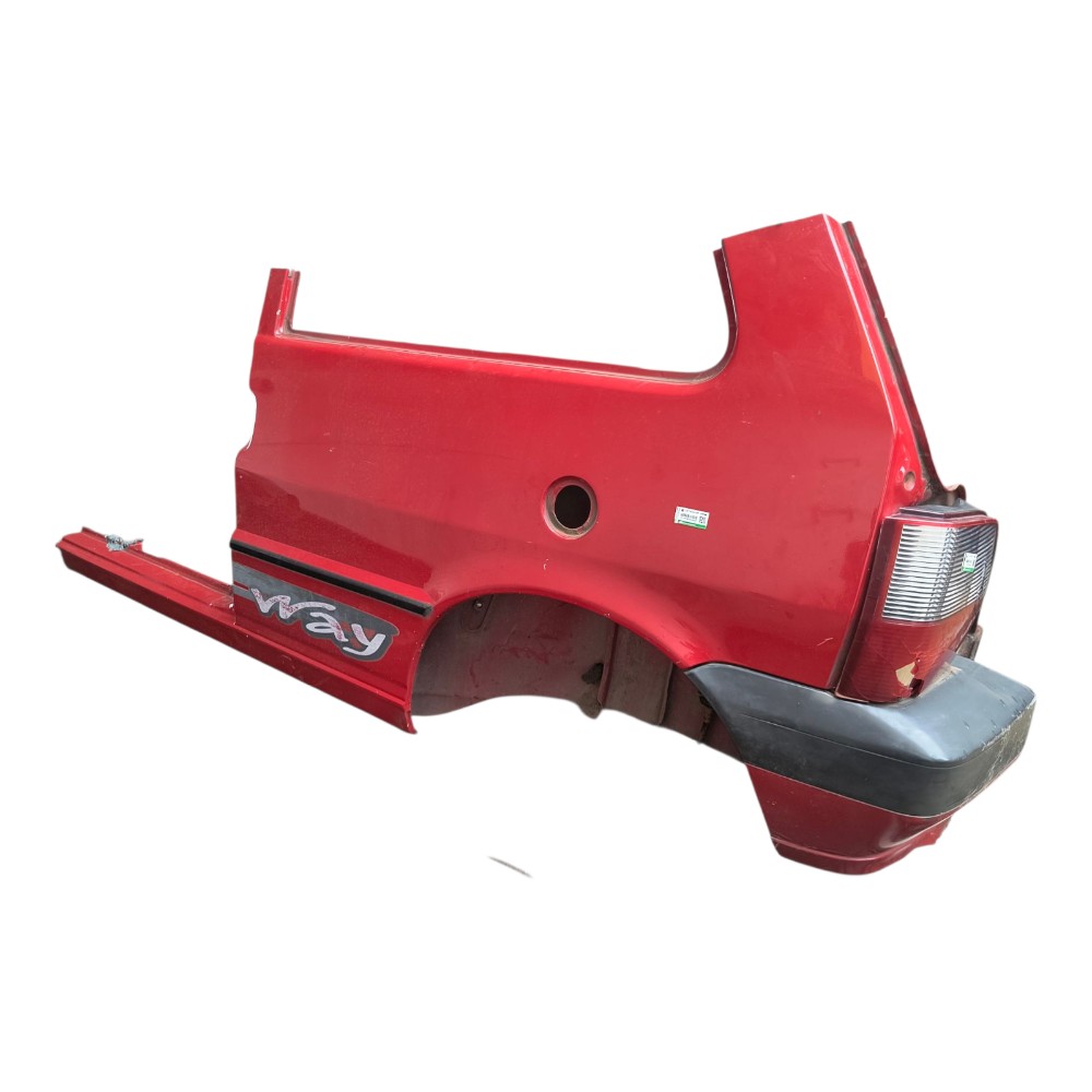 Lateral Fiat Uno 2 Portas 2006 2007 08 a 2012 Lado Esquerdo 1