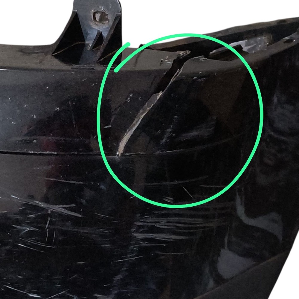 Parachoque Traseiro Vw Gol G4 2006 2007 2008 2009 10 a 2013 2