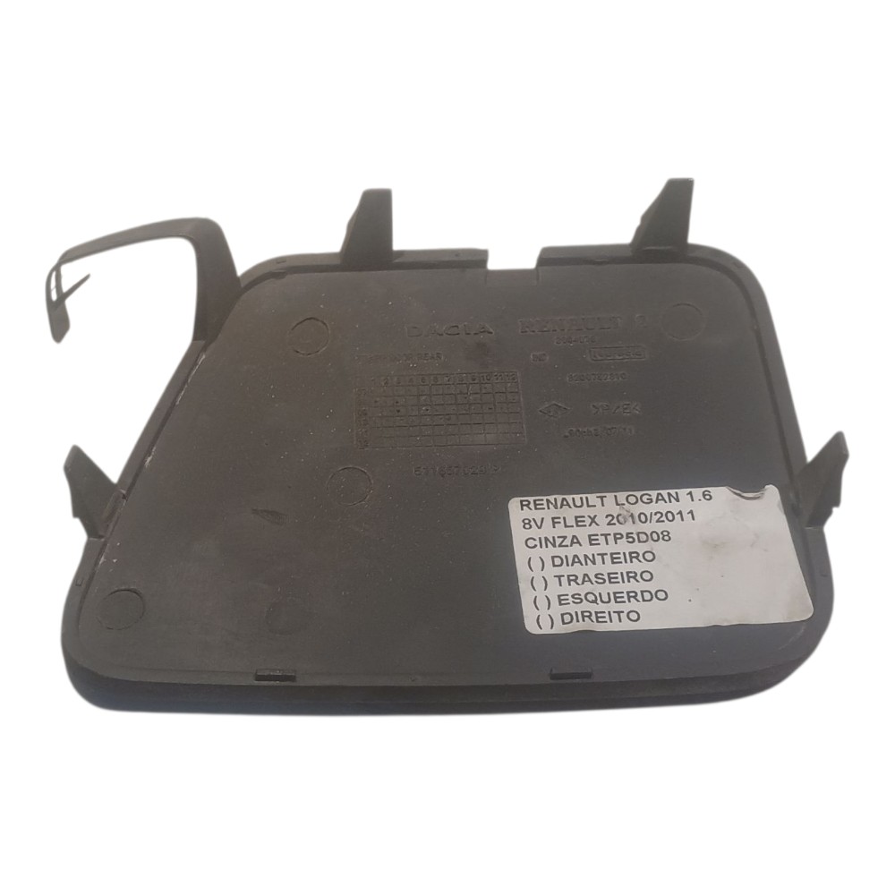 Tampa Reboque Parachoque Renault Logan 1.6 11 A 14 Traseira 3