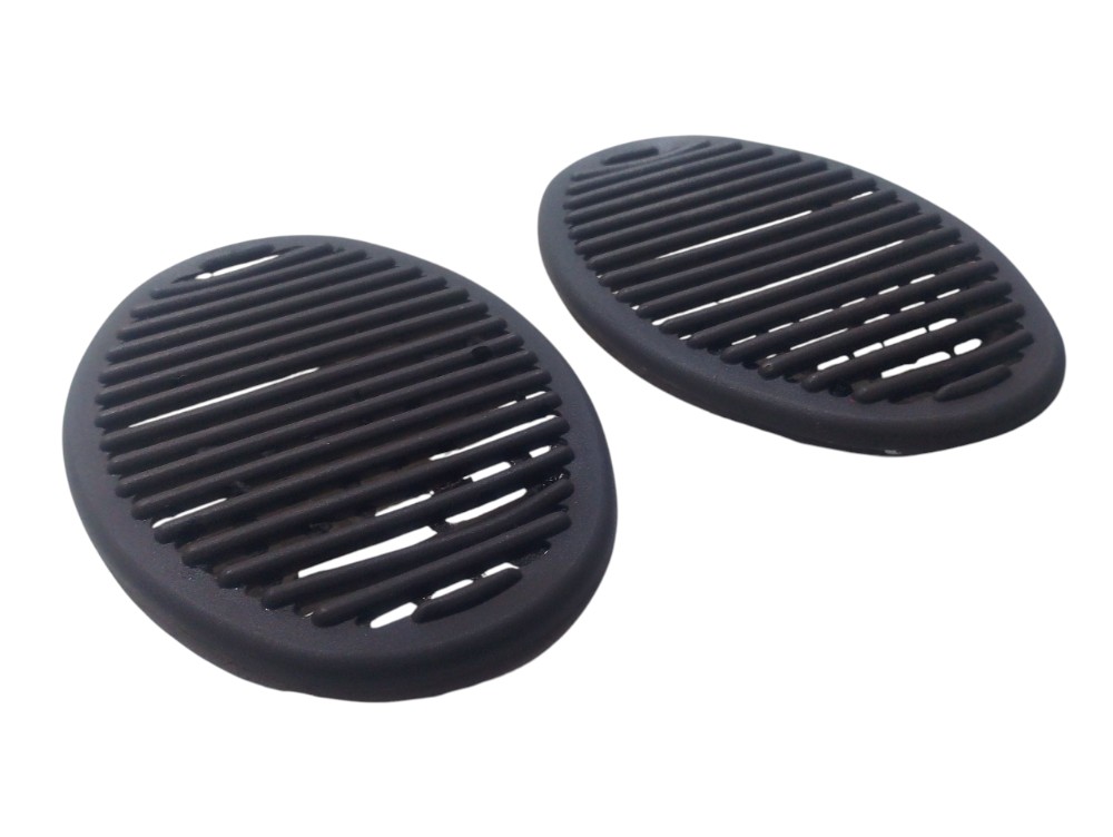 Par Tela Grade Alto Falante Vw Gol Bola 1.6 97 A 00 Traseiro 3