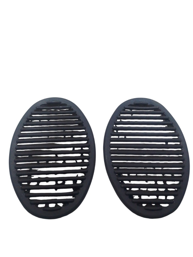 Par Tela Grade Alto Falante Vw Gol Bola 1.6 97 A 00 Traseiro