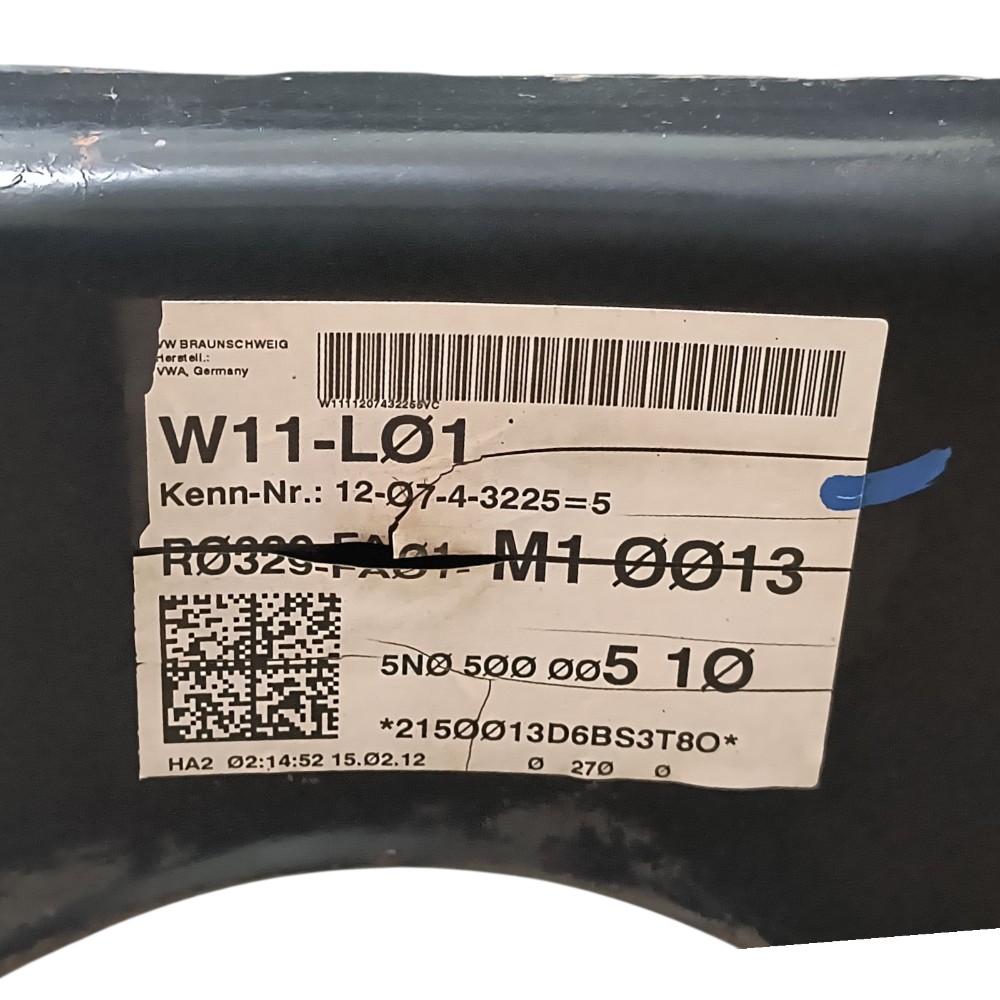 Agregado Quadro Traseiro Vw Tiguan 2.0 Tsi 2012 2013 2014 5