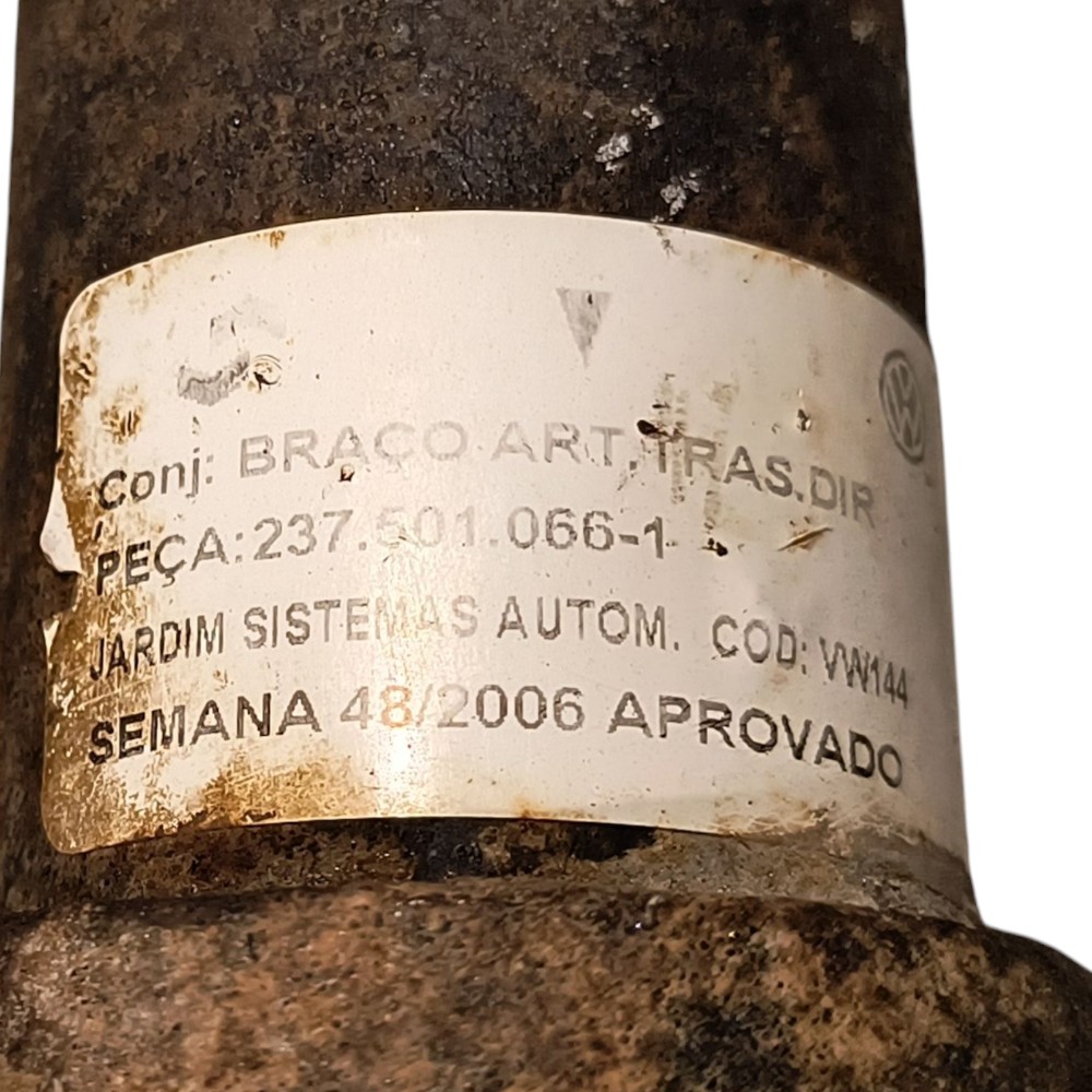 Braço Articulado Vw Kombi 1.4 2006 a 2014 Traseiro Direito 8