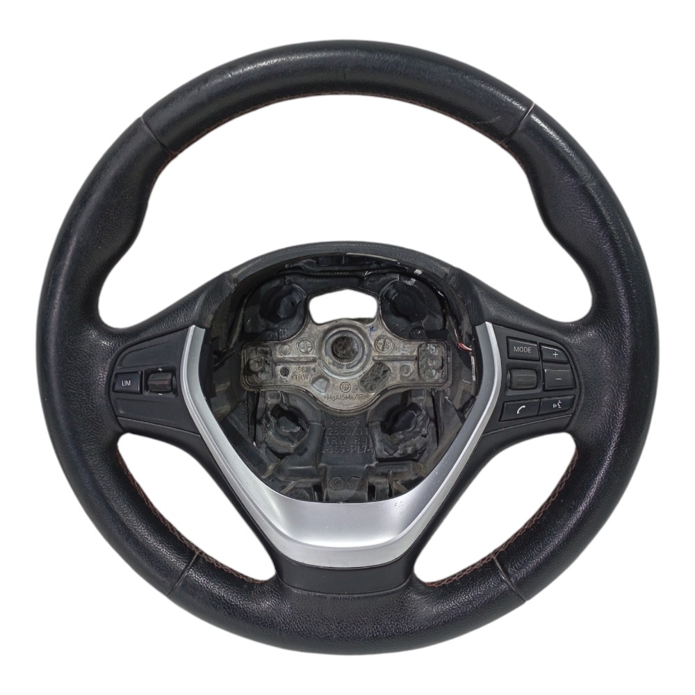 Volante Direção Com Comandos Bmw 118i 1.6 Turbo 2012 F20 Preto 7