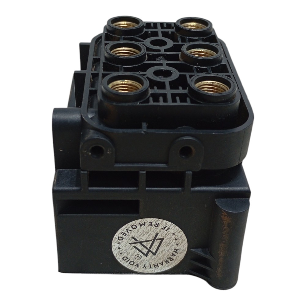 Bloco válvula suspensão pneumática Volkswagen touareg 2014 4