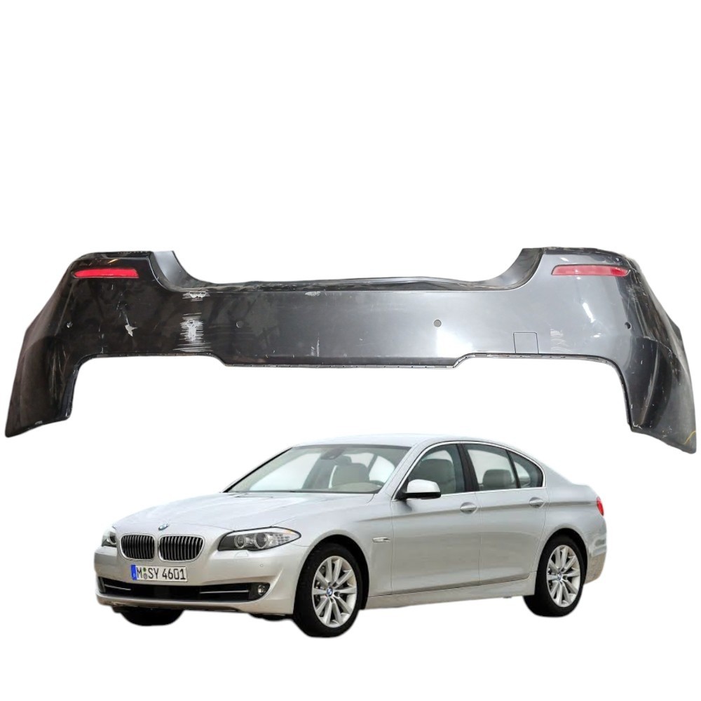 Parachoque Traseiro Bmw 550 4.4 V8 2011 E01e 65180441