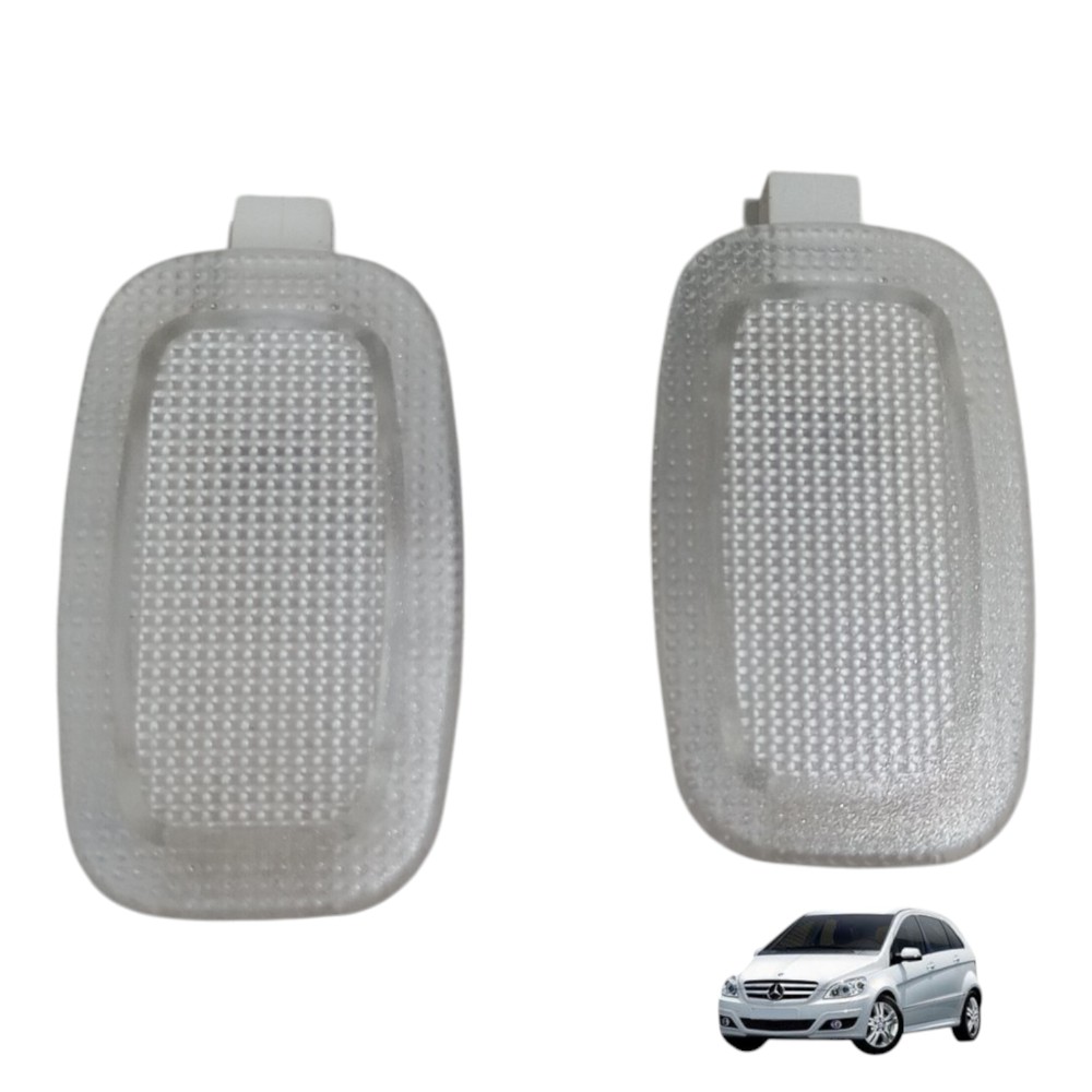 Par Lanterna Luz Cortesia Quebra Sol Mercedes Benz B180 2011