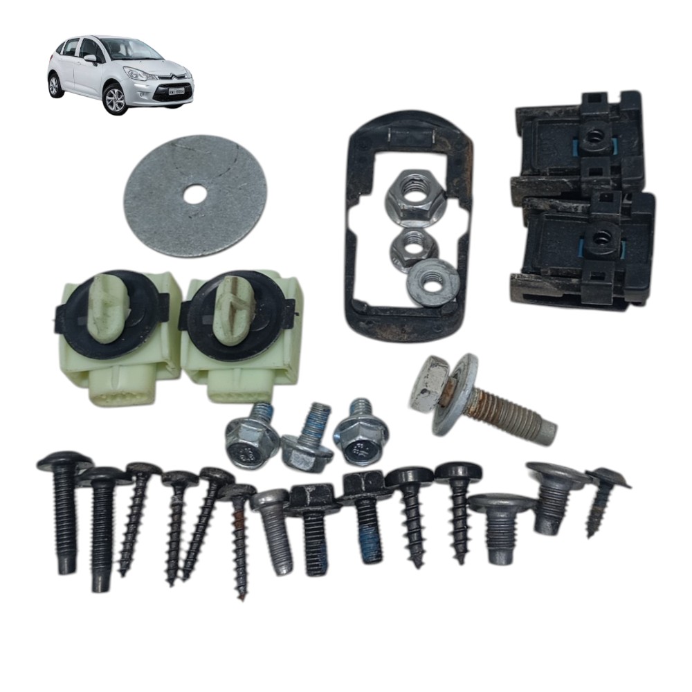 Kit Parafuso Porta Dianteira Direita Citroen C3 1.5 2014