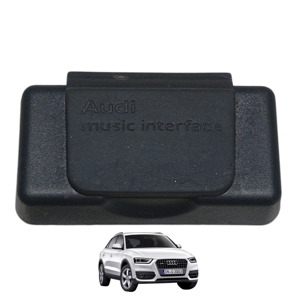 Moldura Interface Usb Console Audi Q3 2.0 Turbo 2016 2017