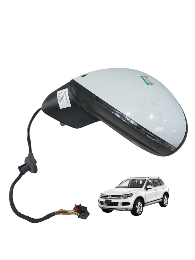 Retrovisor Lado Esquerdo Volkswagen Touareg 4.2 V8 2014 1