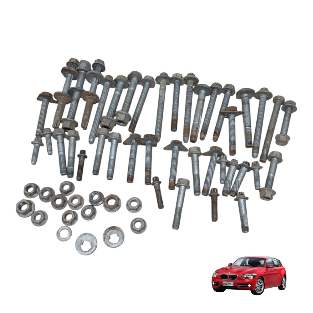 Kit Jogo Parafuso Agregado Traseiro Bmw 118i 1.6 Turbo 2014