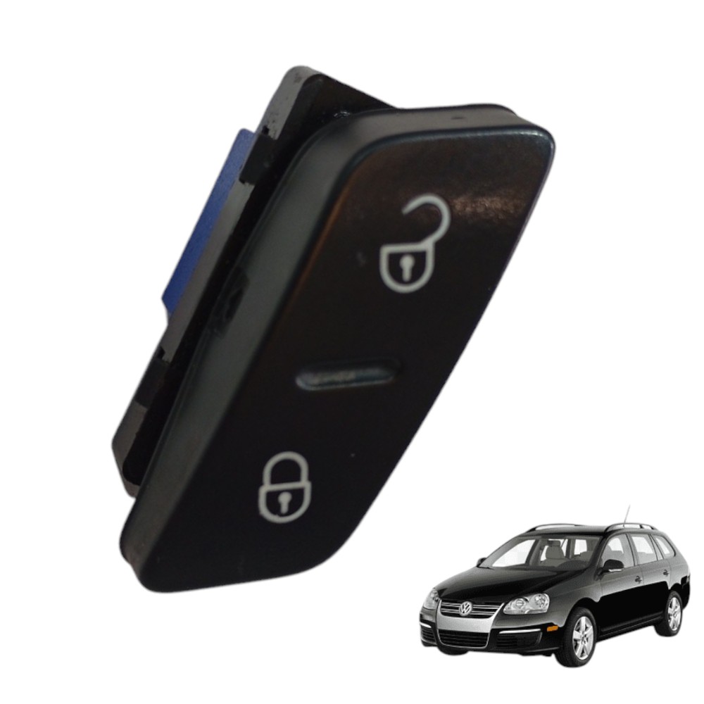 Botao Comando Trava Dianteiro Esquerdo Vw Jetta Variant 2009