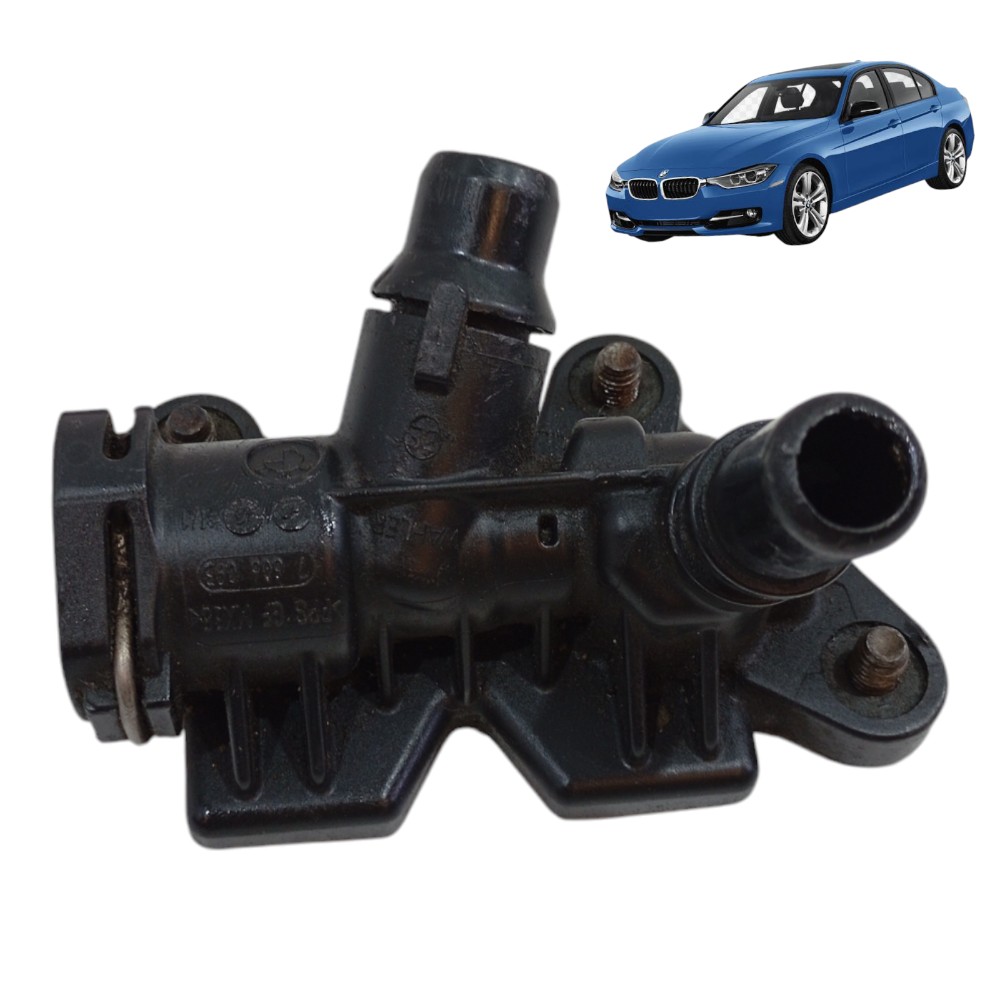 Válvula Termostática Bmw 320i 2.0 2015 F30 Cod 7606093