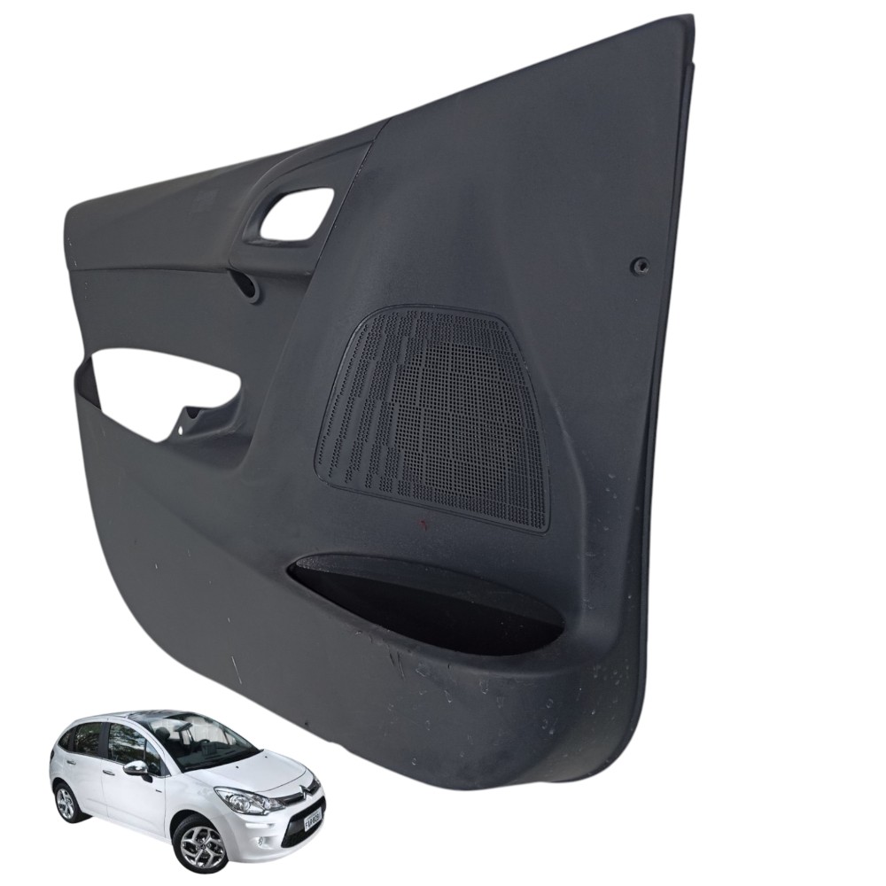 Forro Porta Dianteira Esquerda Citroen C3 2012 2013 2014