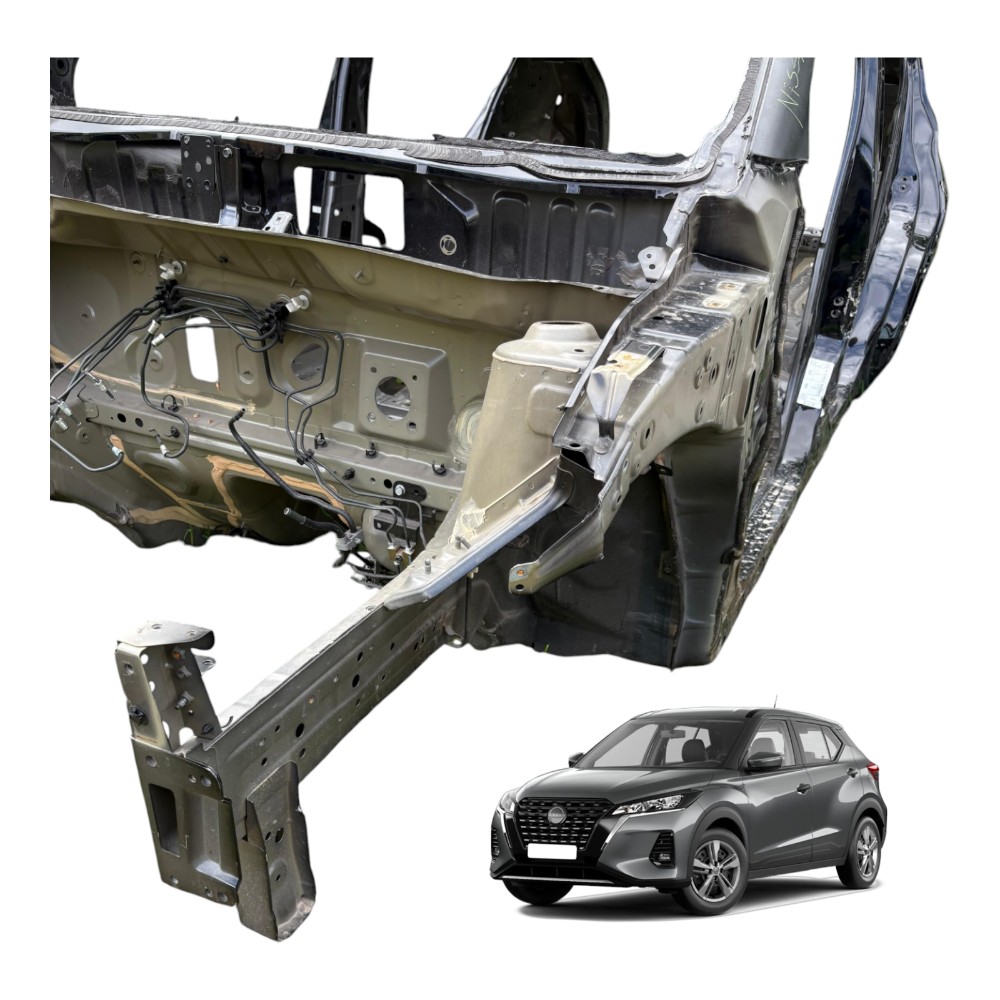 Retalho Longarina Dianteira Esquerda Nissan Kicks 1.6 2024