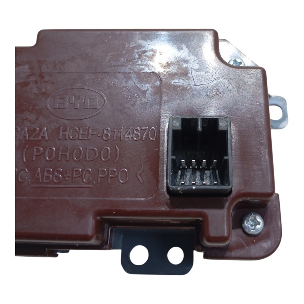 Painel De Controle Comando Ar Traseiro Byd Han 680ev Gs 2023 3
