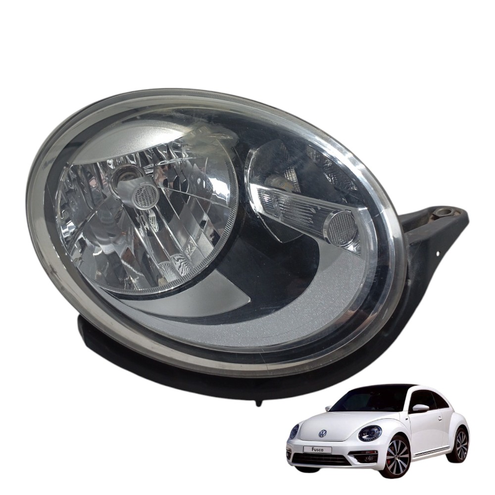 Farol Dianteiro Direito Original Volkswagen Fusca 2.0 T 2014 Direito/passageiro