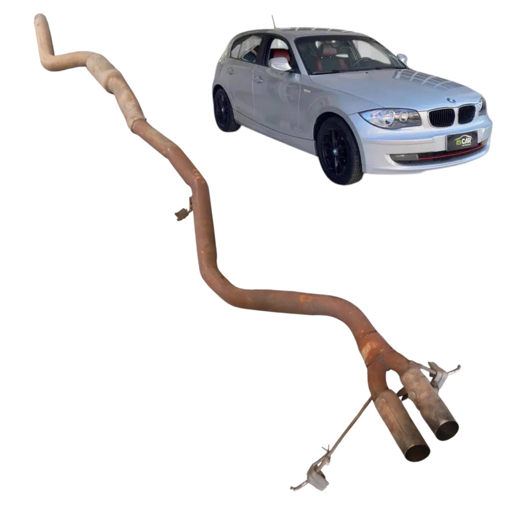 Escapamento Silenciador Abafador  Bmw 118i 2.0 2009 2010 N46