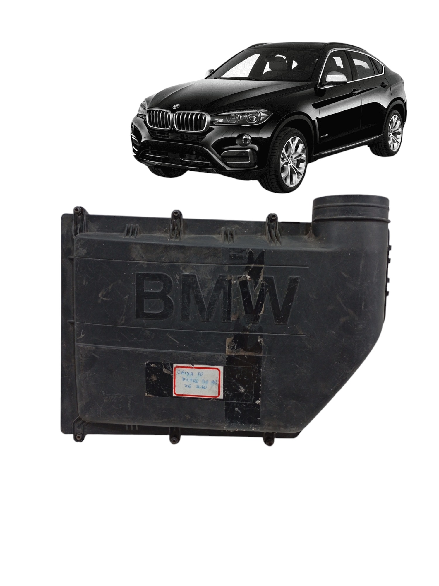 Caixa Filtro De Ar Bmw X6 2010 Cod 1049323s01