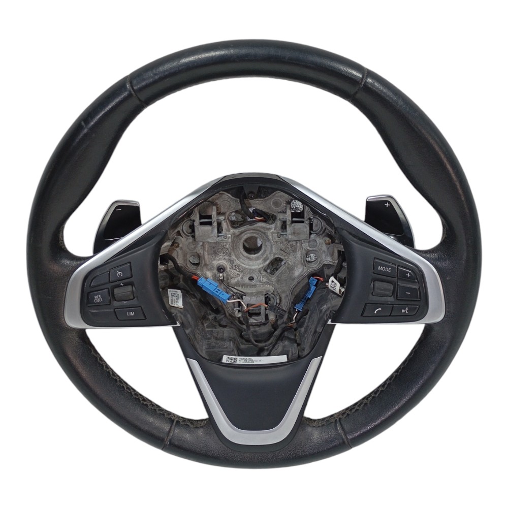 Volante Direção Com Comandos Bmw X1 2.0 2016 2017 687751901 Preto 7
