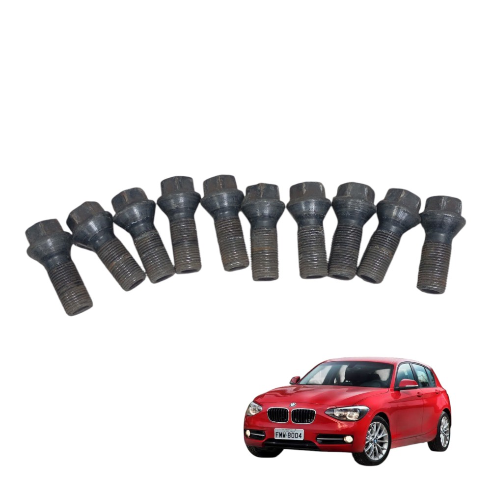 Kit Parafuso Prisioneiro Porca De Roda Bmw 118i 1.6 T 2014