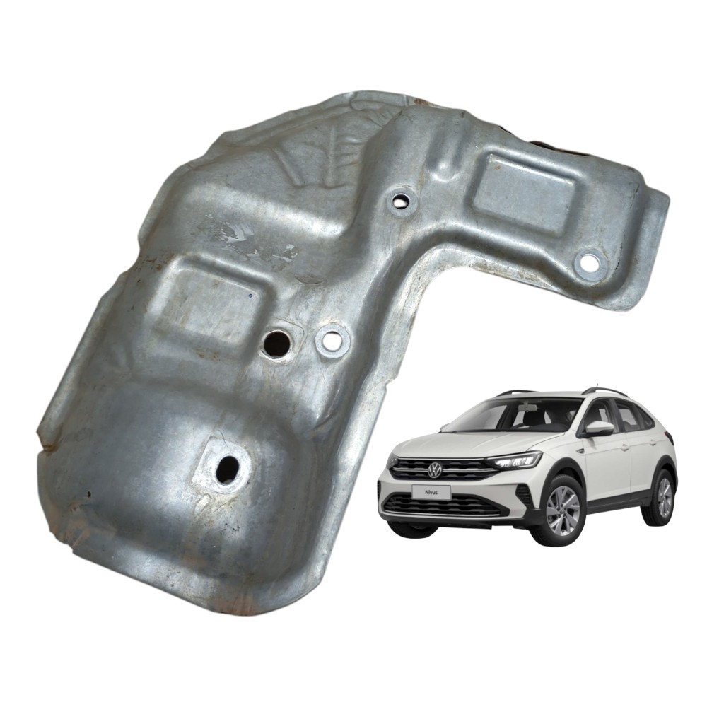 Defletor Protetor Calor Escapamento Volkswagen Nivus 2021