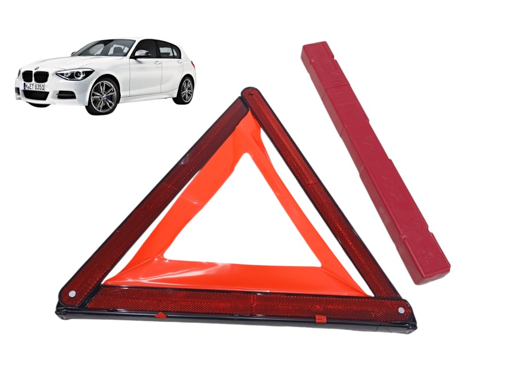 Triângulo de segurança sinalização bmw m135i 3.0 2014