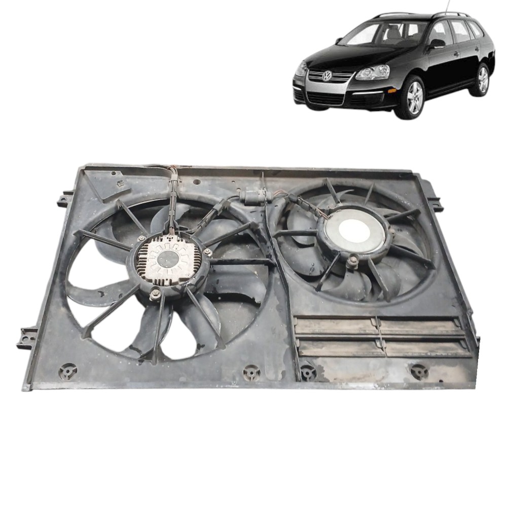 Defletor Ventoinha Radiador Vw Jetta Variant 2.5 2008 2009