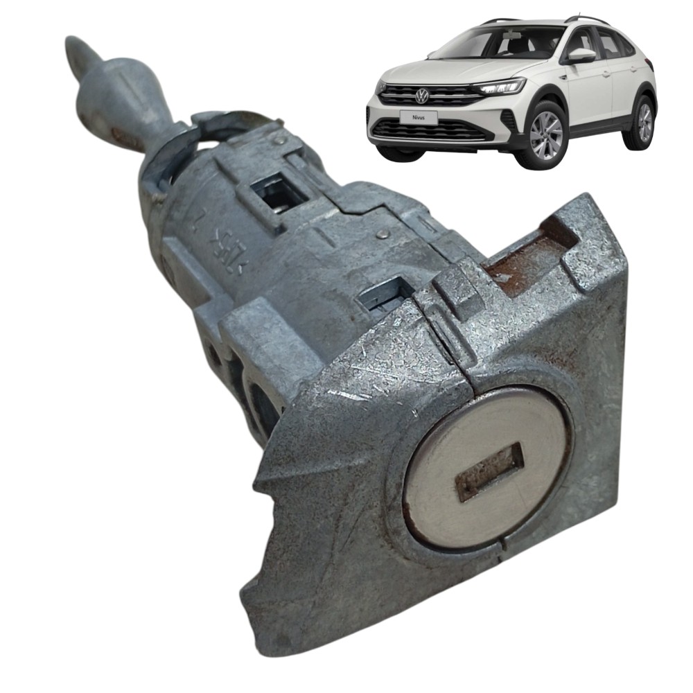 Cilindro Fechadura Porta Dianteira Esquerda Vw Nivus 2021 1