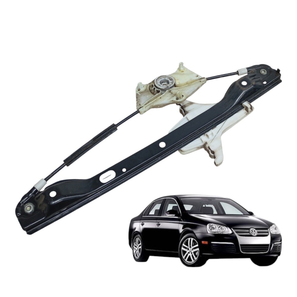 Máquina Vidro Traseiro Esquerdo Volkswagen Jetta 2.5 2007 1