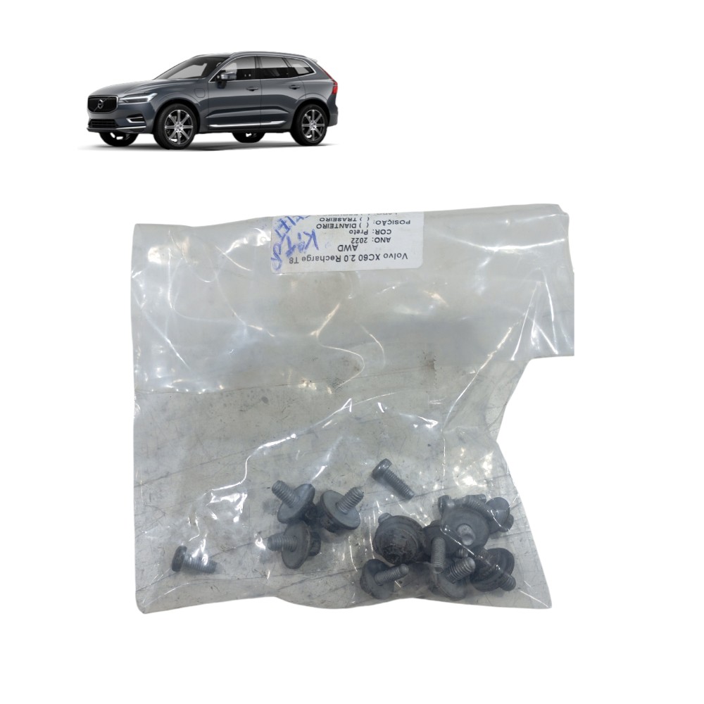 Kit Jogo Parafuso Defletor Radiador Volvo Xc60 2.0 T8 2022