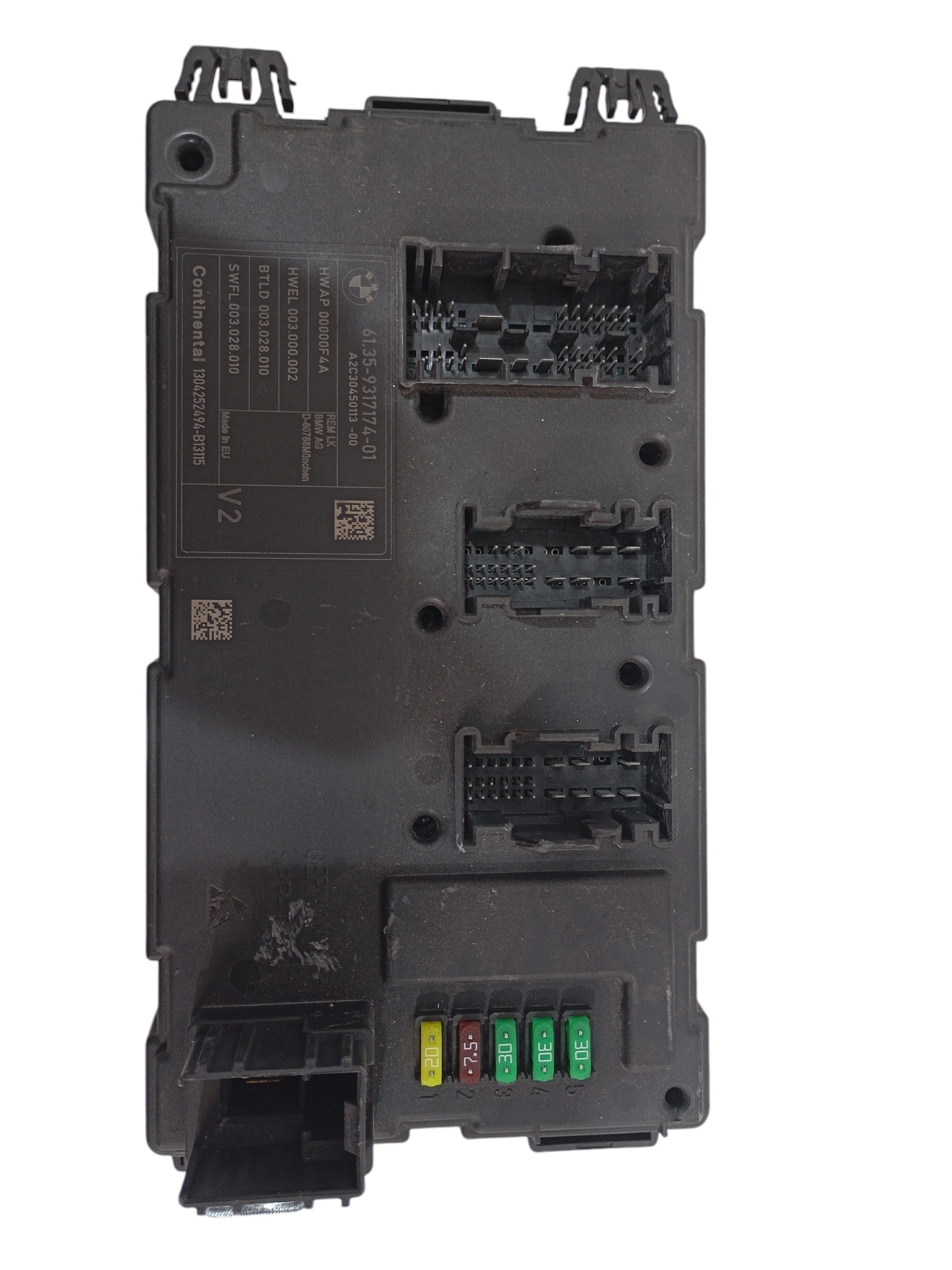 Módulo Central Conforto Bmw 320i 2.0 2015 Cod 6135931717401 6