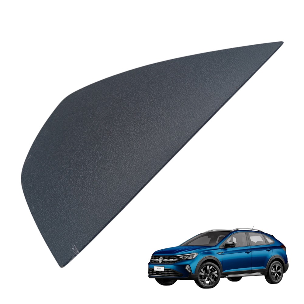 Acabamento Lateral Esquerdo Vw Nivus 2023 Cod 6ea858217
