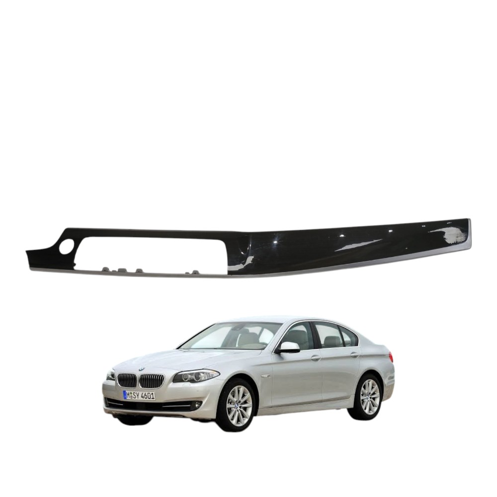 Acabamento Central Painel Bmw 550i 4.4 V8 2011 F10 14537310 Preto