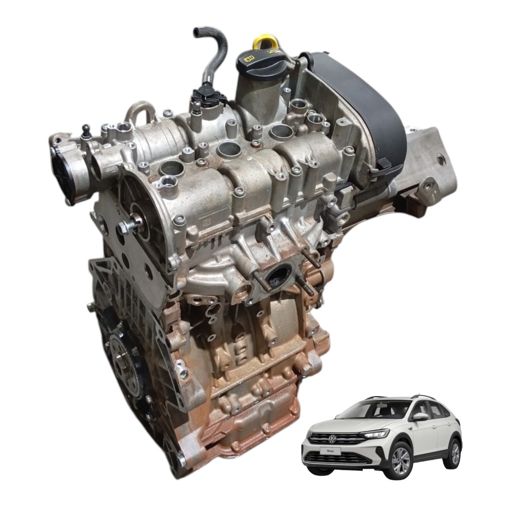 Motor Parcial Vw Nivus Polo Virtus Tcross Up 1.0 Turbo 2021 1
