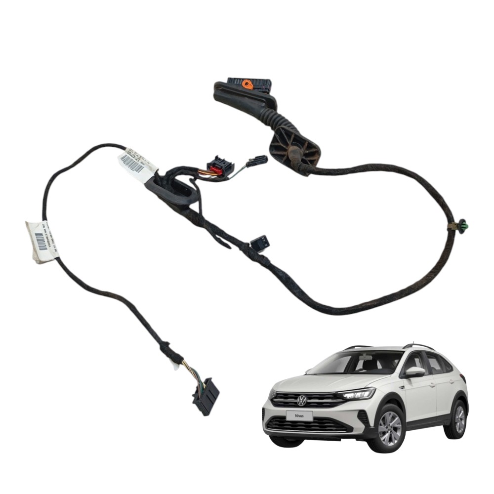 Chicote Porta Traseira Esquerda Volkswagen Nivus 1.0 T 2021 1
