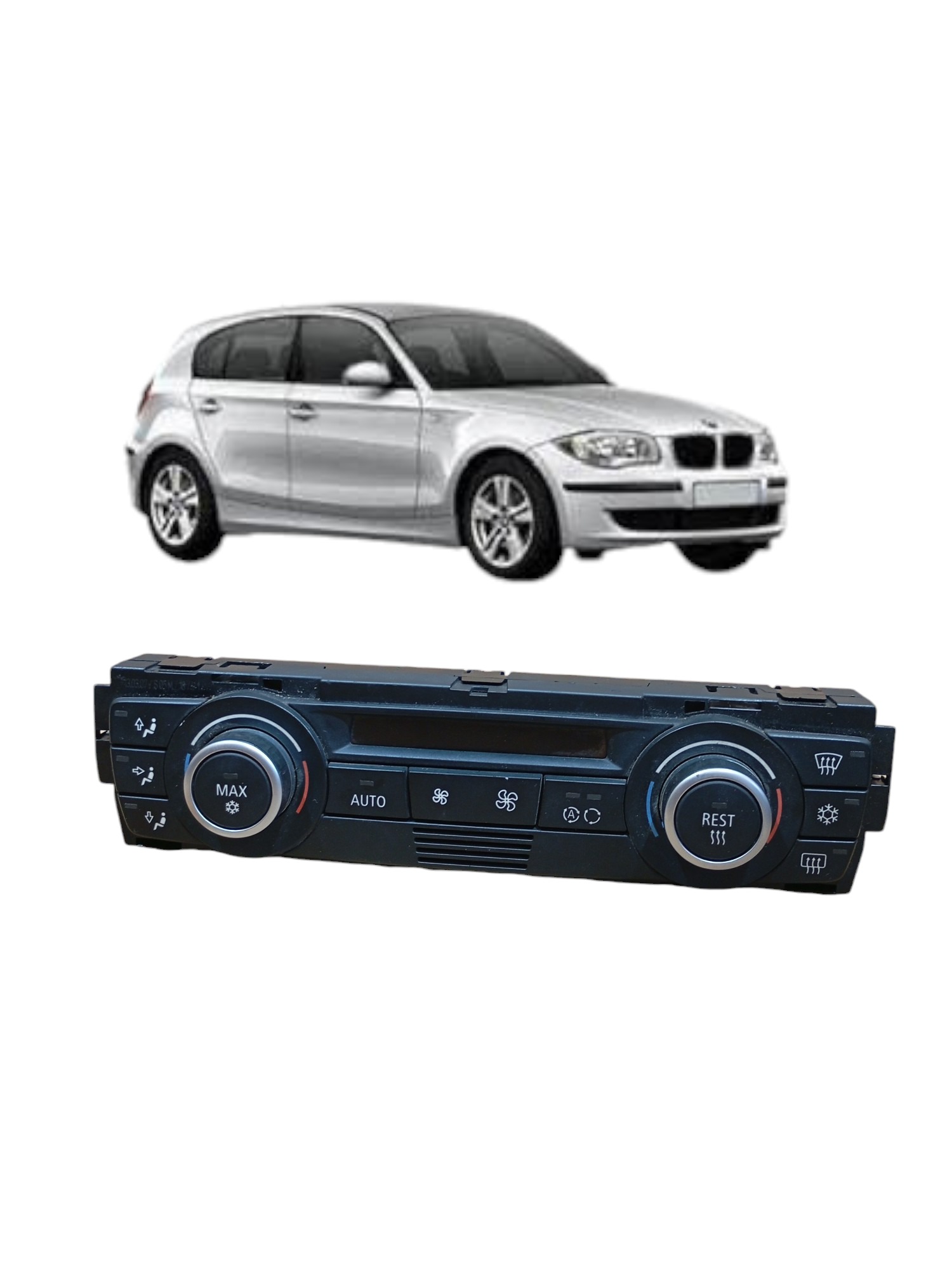 Comando Ar Condicionado Bmw 120i 2.0 E81 2010