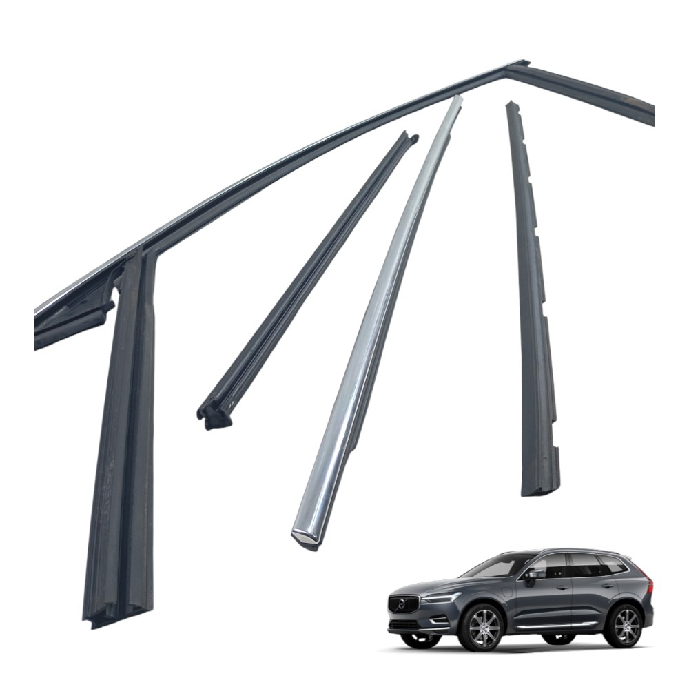 Kit Pestana Borracha Porta Dianteira Esquerd Volvo Xc60 2022