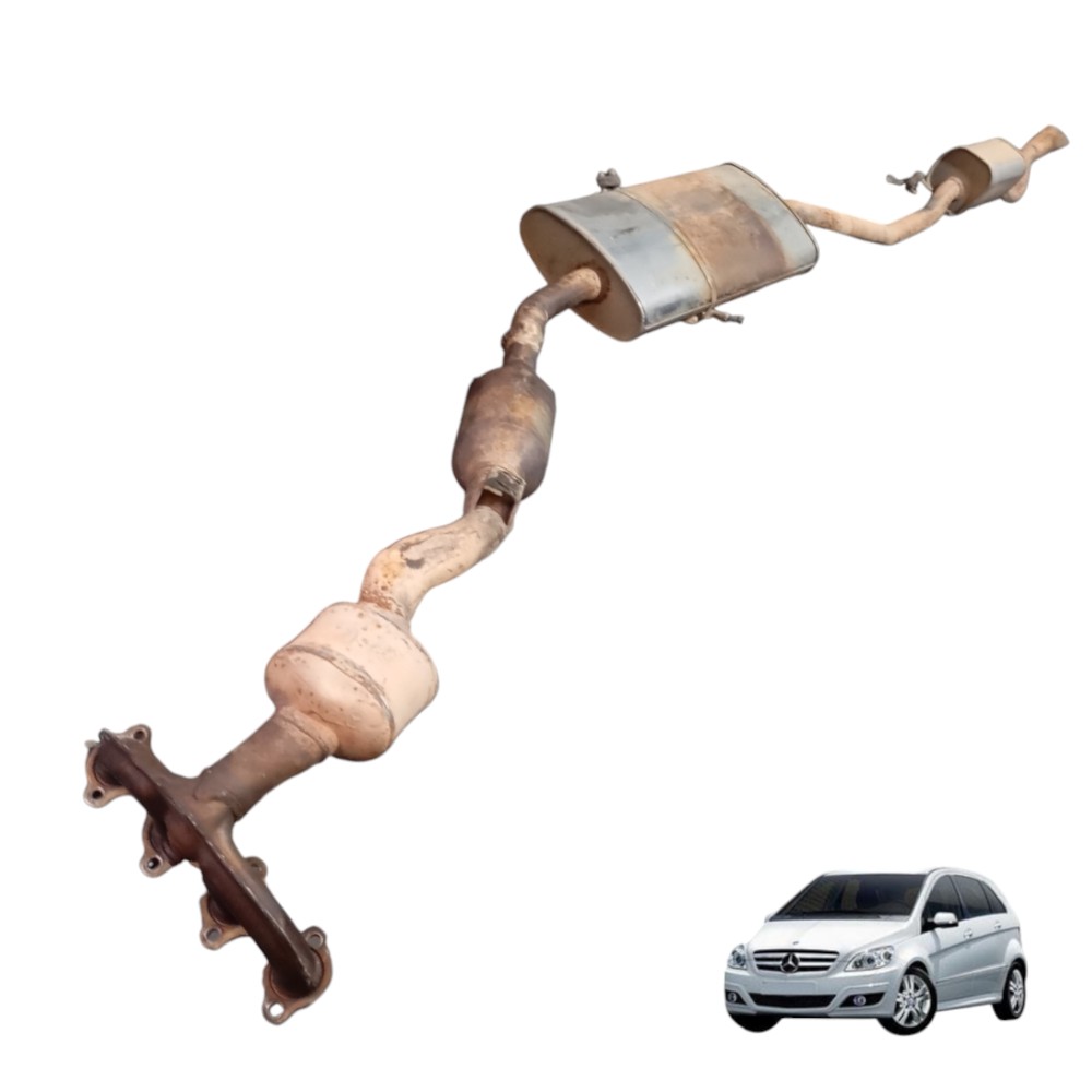 Escapamento Mercedes Benz B180 2011