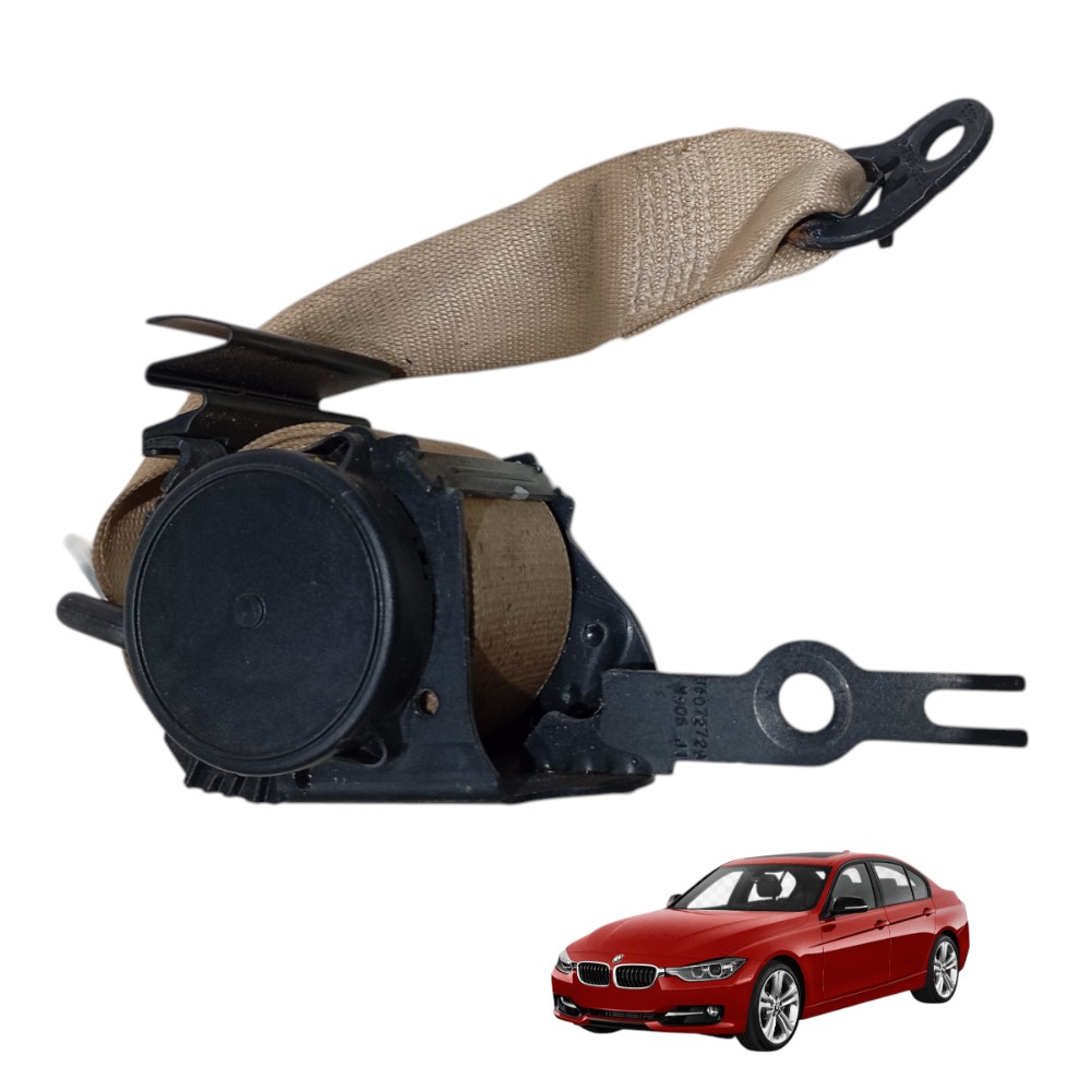 Cinto seguranca traseiro esquerdo bmw 320i f30 n20 2017 2018