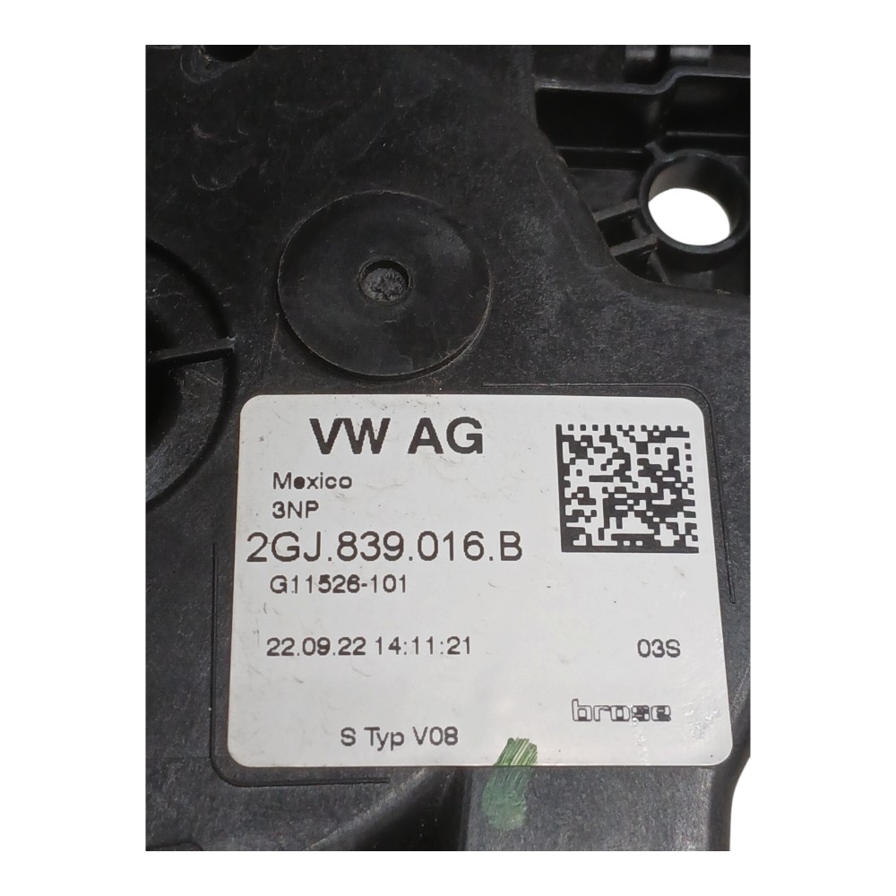 Fechadura Porta Traseira Direita Volkswagen Nivus 1.0 T 2022 2