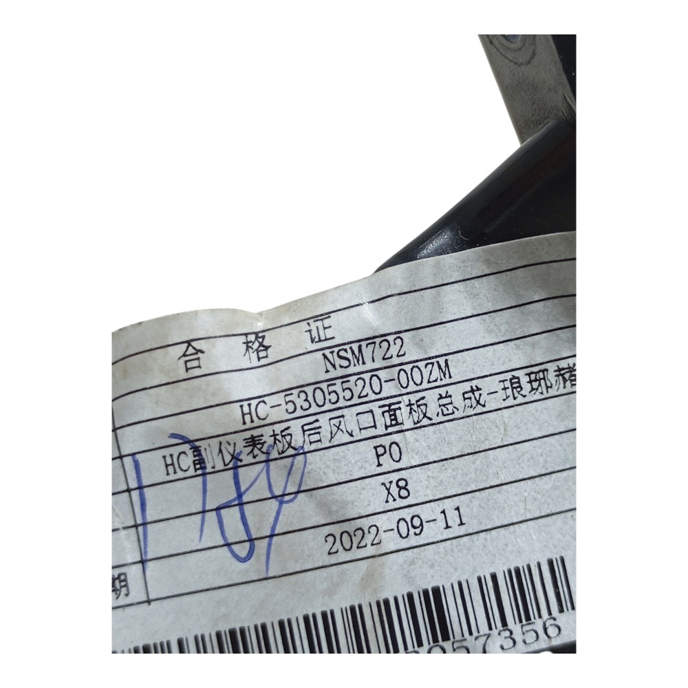 Difusor De Ar Console Traseiro Byd Han Awd Gs 680ev 2023 2