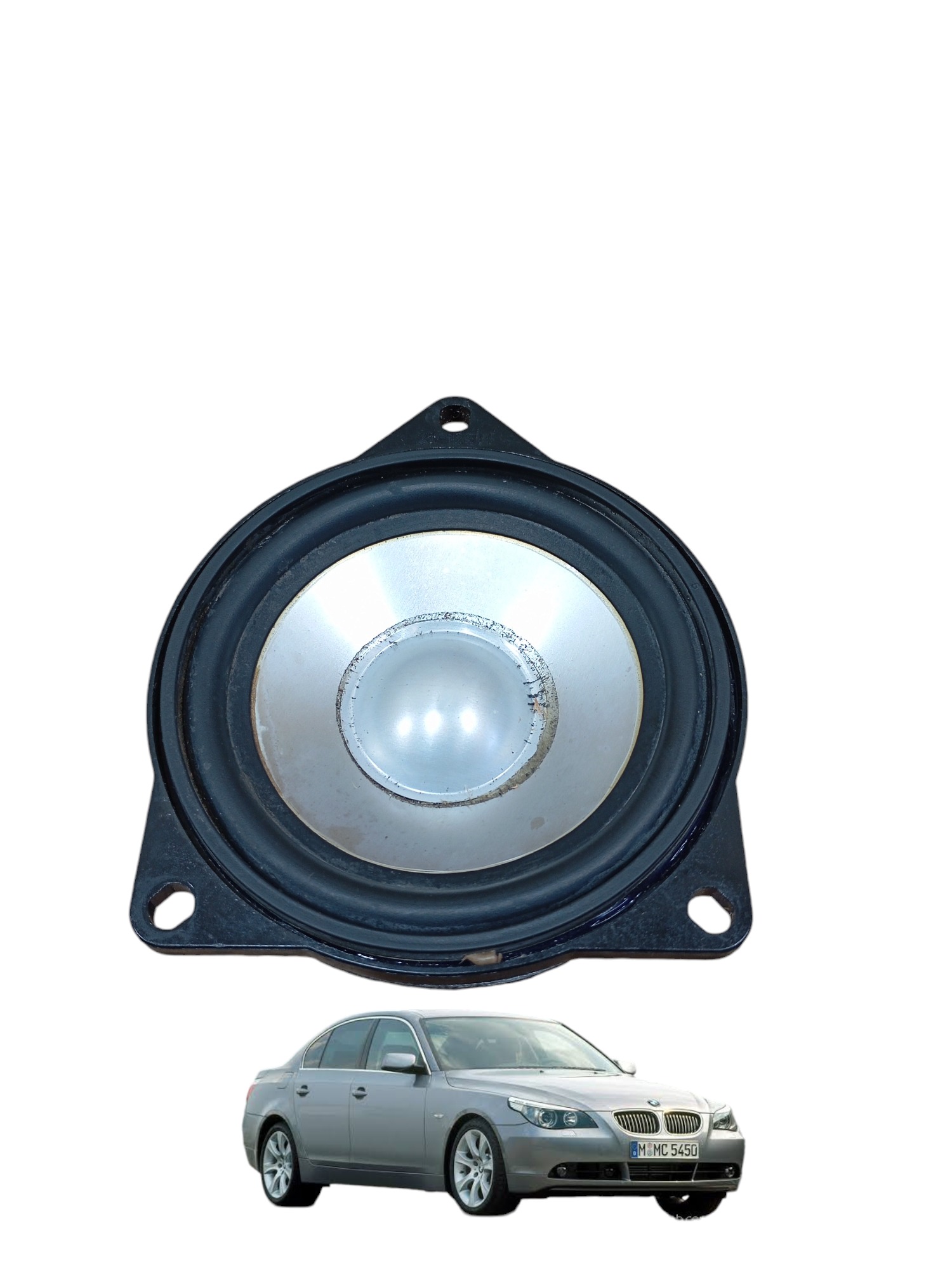 Alto Falante Porta Bmw 545i 4.4 V8 2004 Cod 6513693090301 Preto